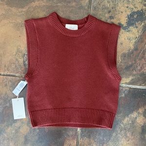 NWT Aritzia Wilfred Sweater Vest